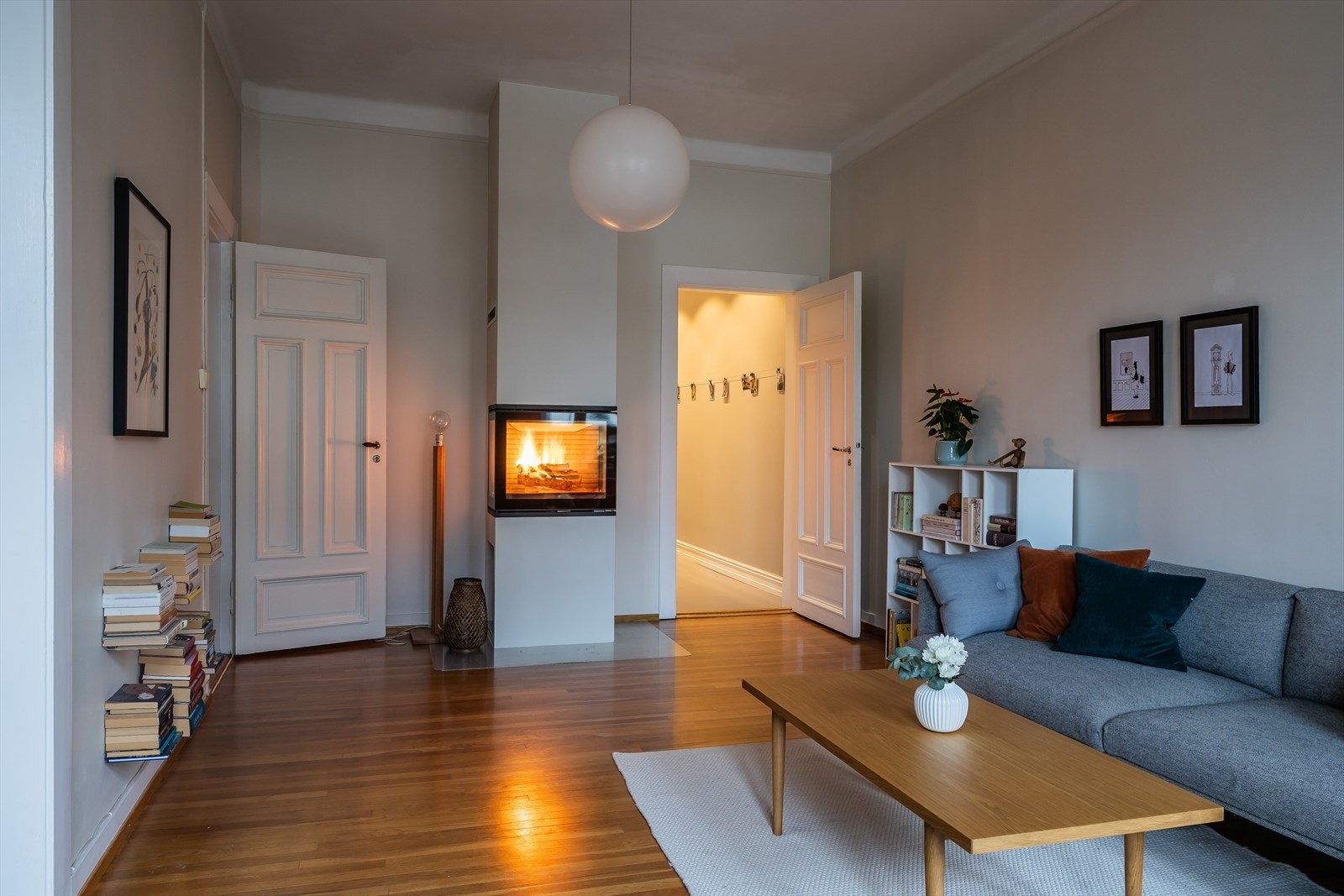 Kveldsstemning. Galleribilde