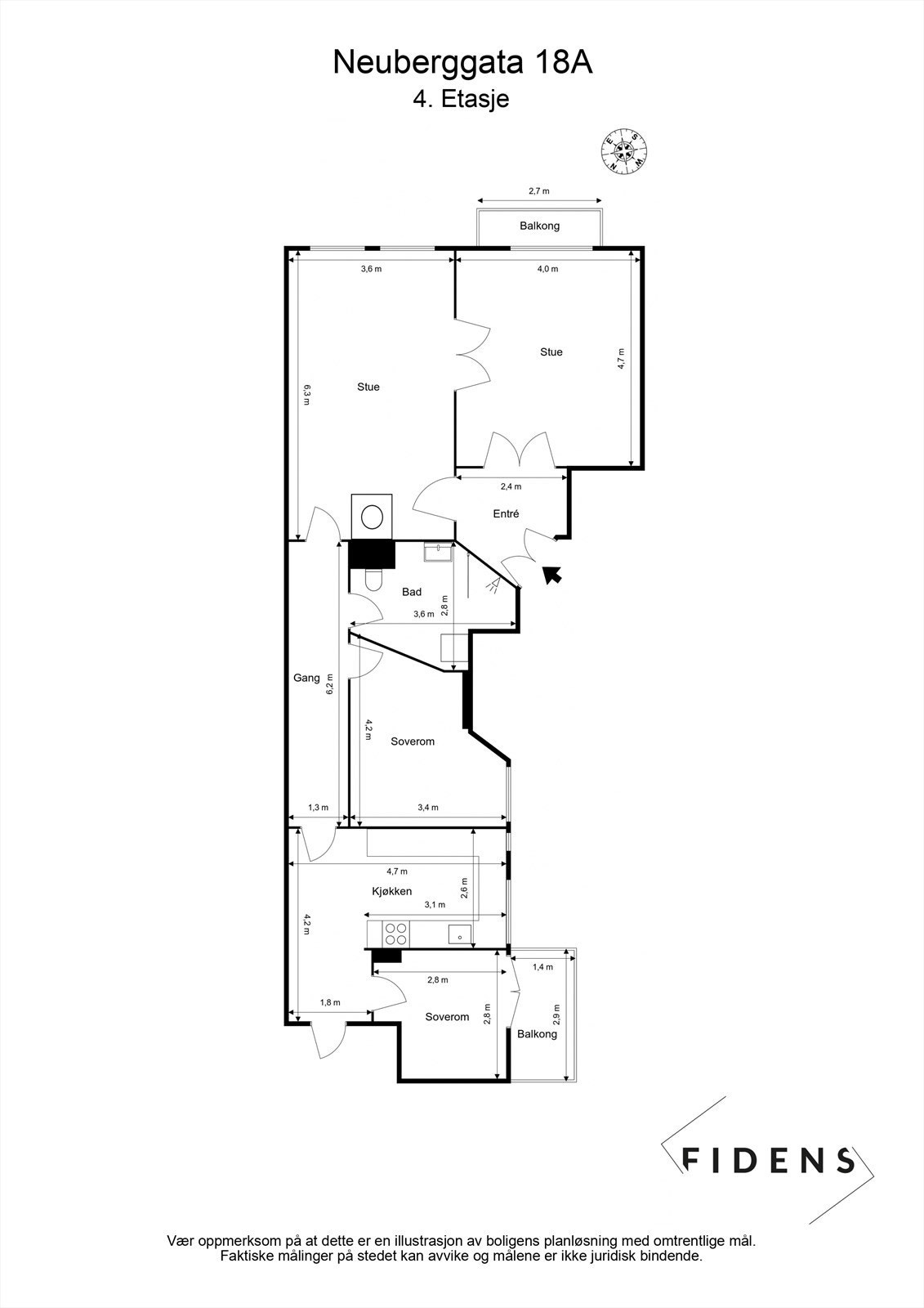 Plantegning. Galleribilde