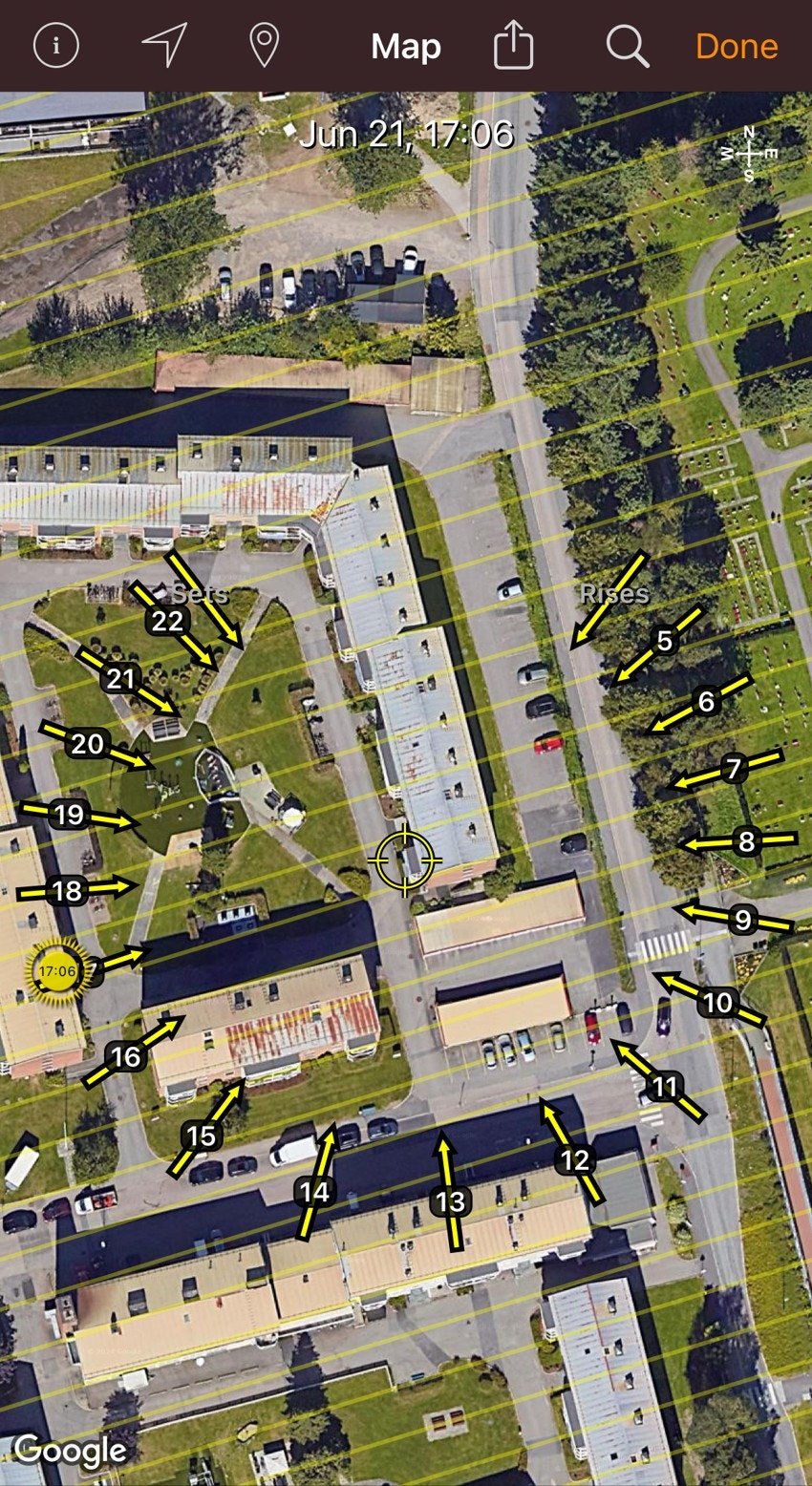 Glimrende solforhold. Galleribilde