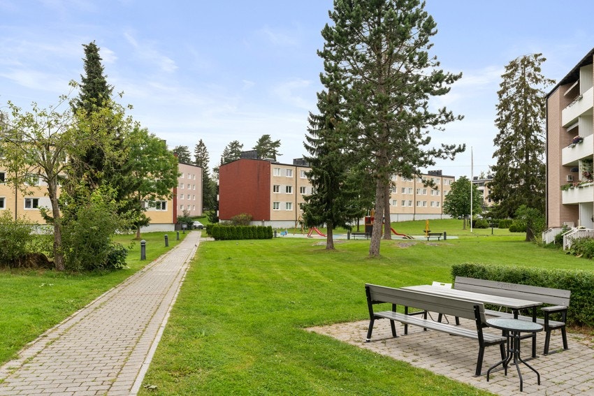 Hyggelige og frodige fellesområder for beboerne. Galleribilde