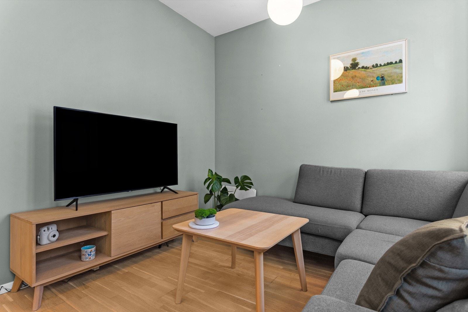 Stuen har en god soneinndeling. Galleribilde