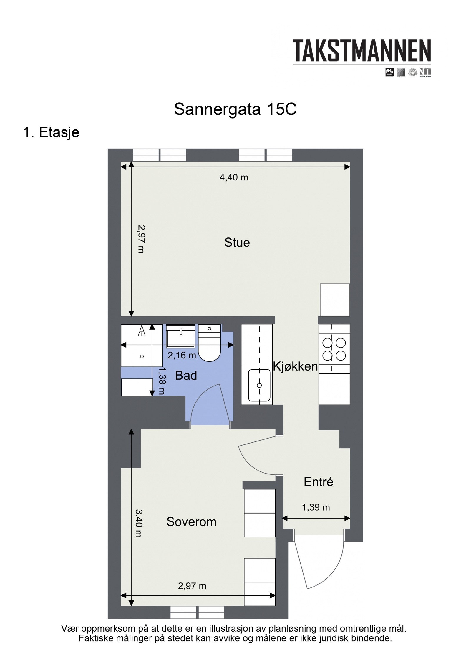 Planløsning. Galleribilde