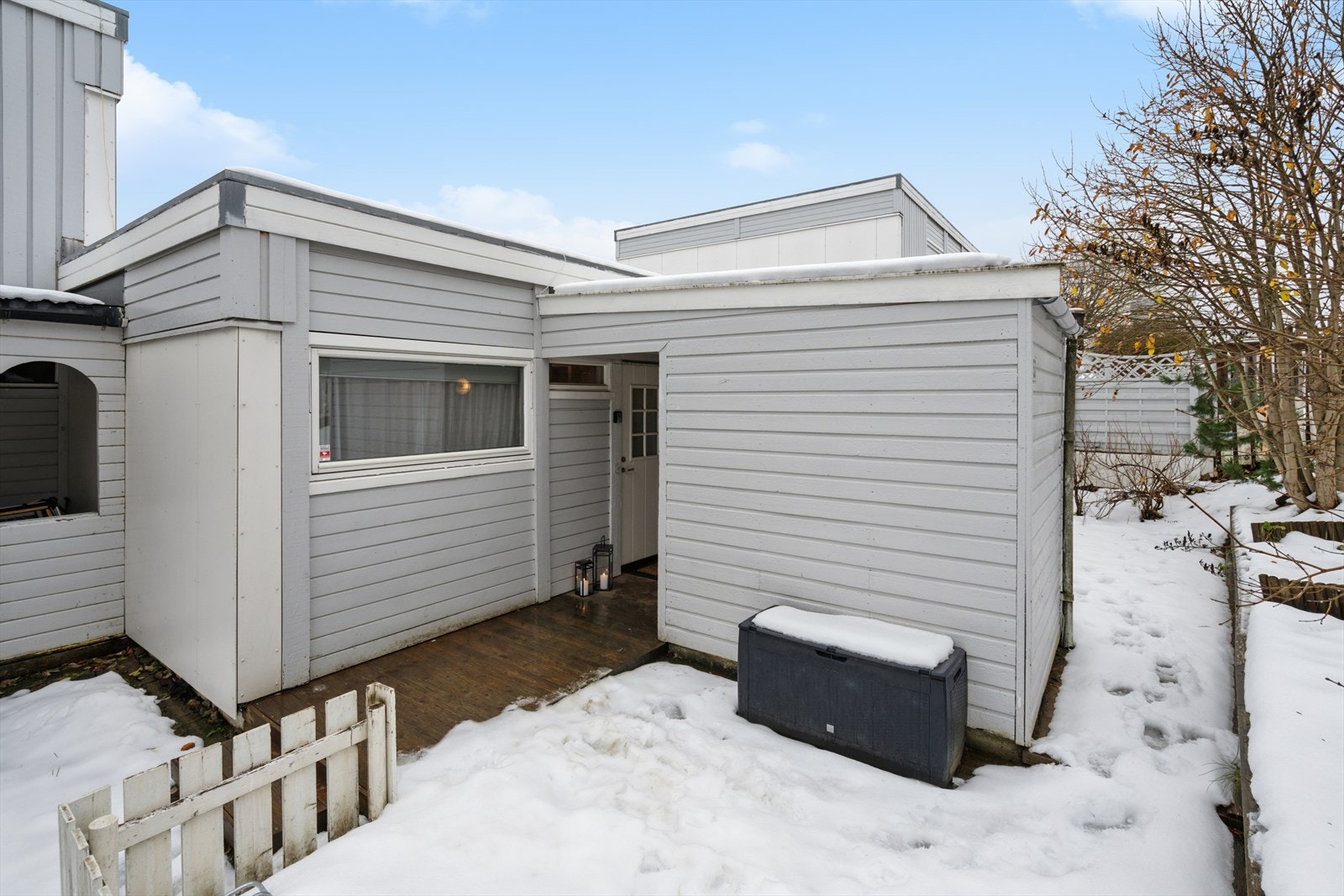 Inngangsparti - Kort vei til parkering Galleribilde