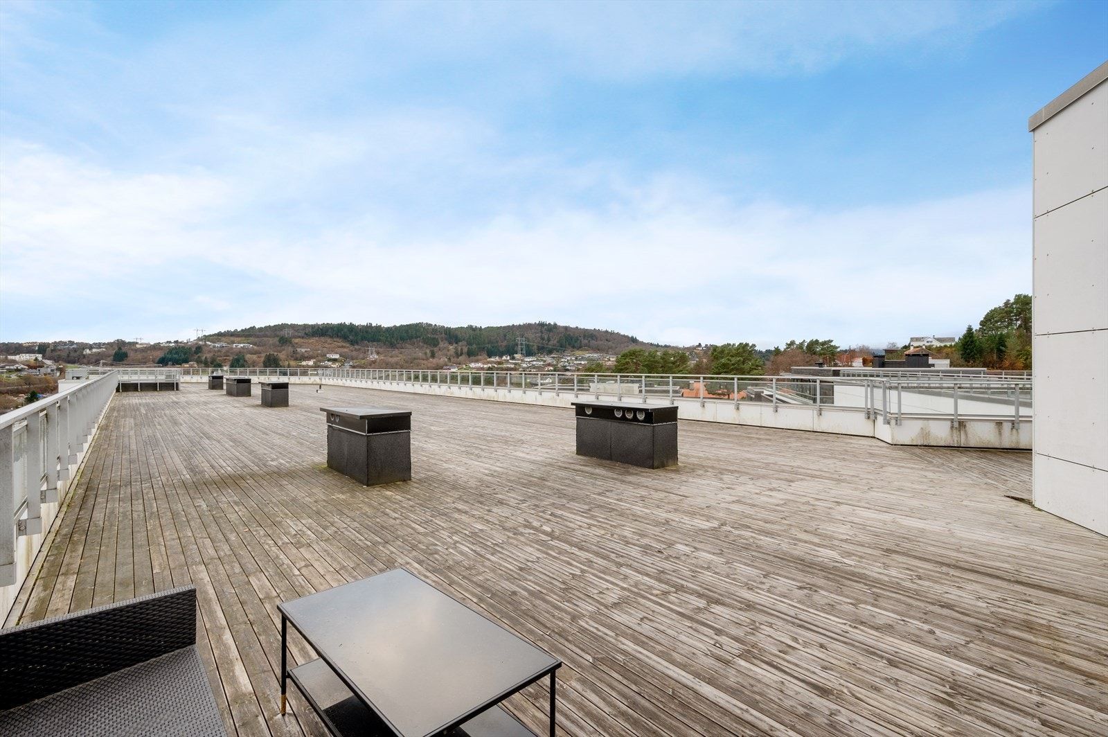 Sameiet har en stor felles takterrasse. Galleribilde