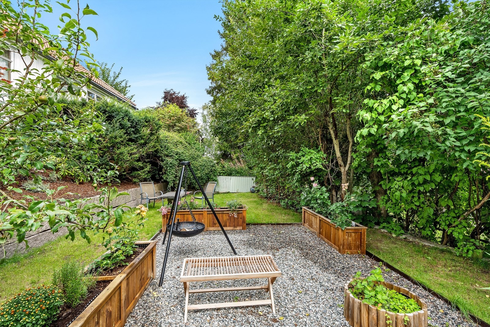 Nydelig uteplass som må oppleves Galleribilde