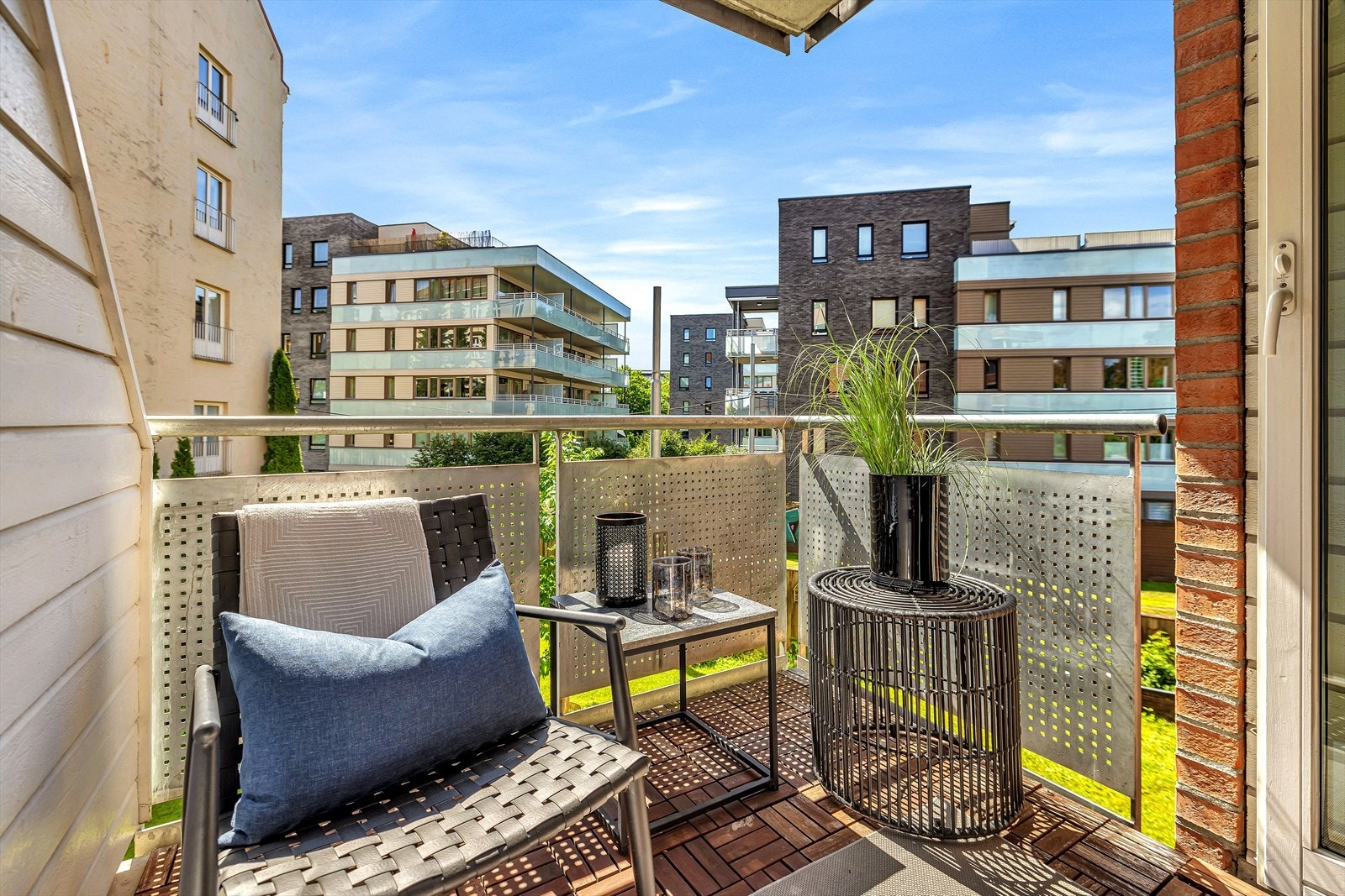 Rolig nabolag Galleribilde