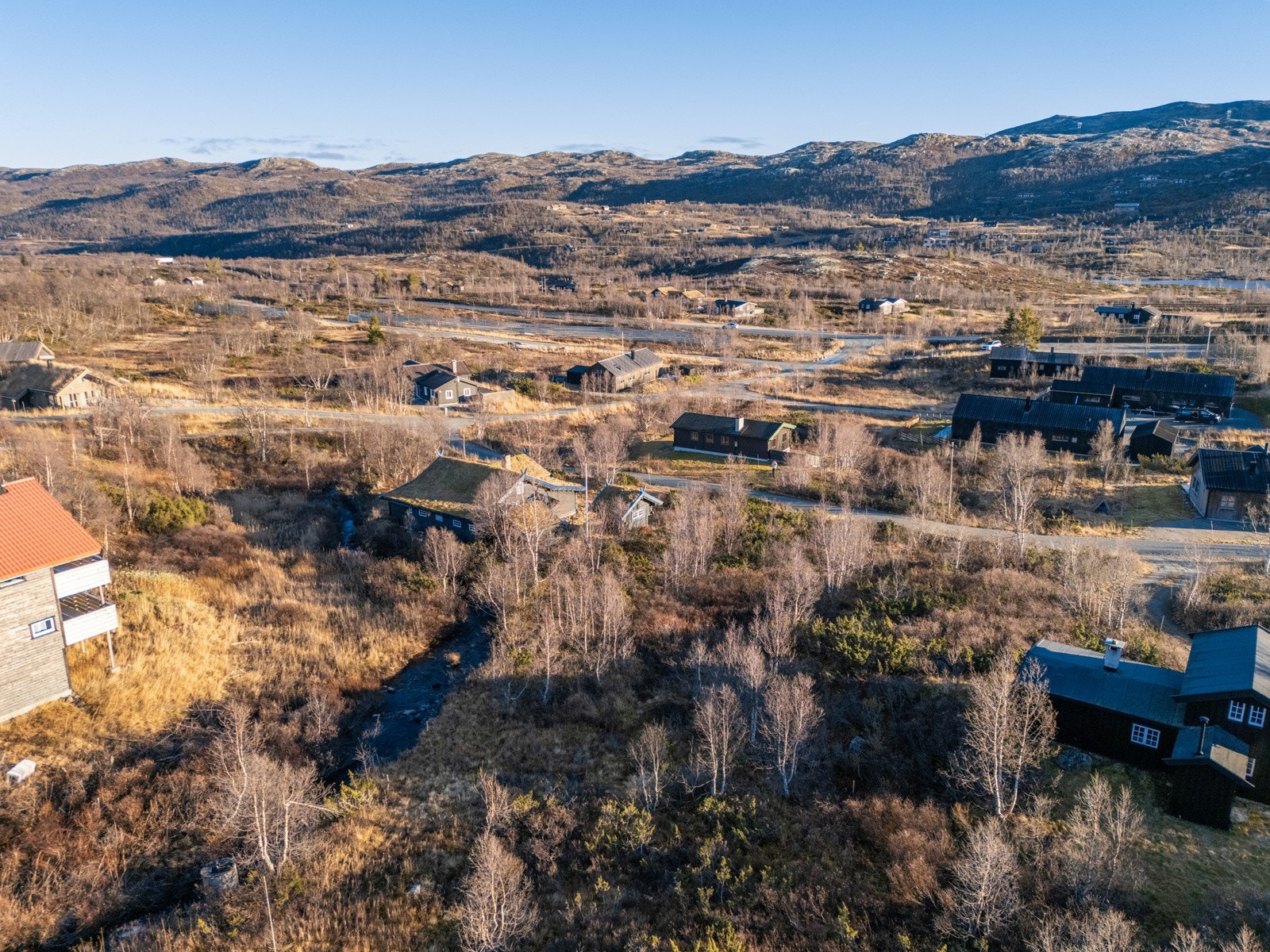 Eiendommen har en flott beliggenhet med utsikt mot Rennedalen Galleribilde