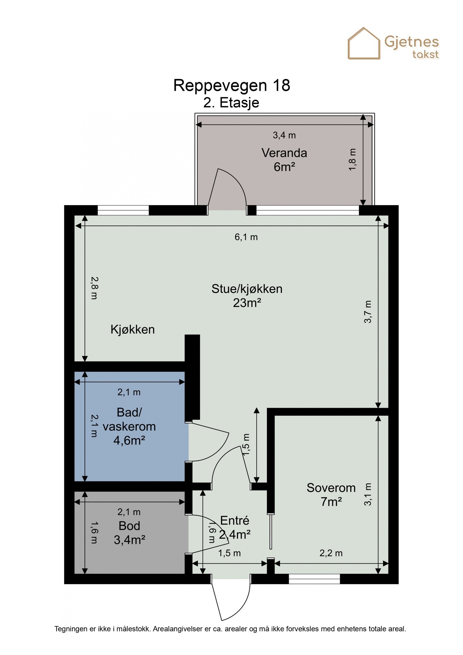 Plantegning. Galleribilde