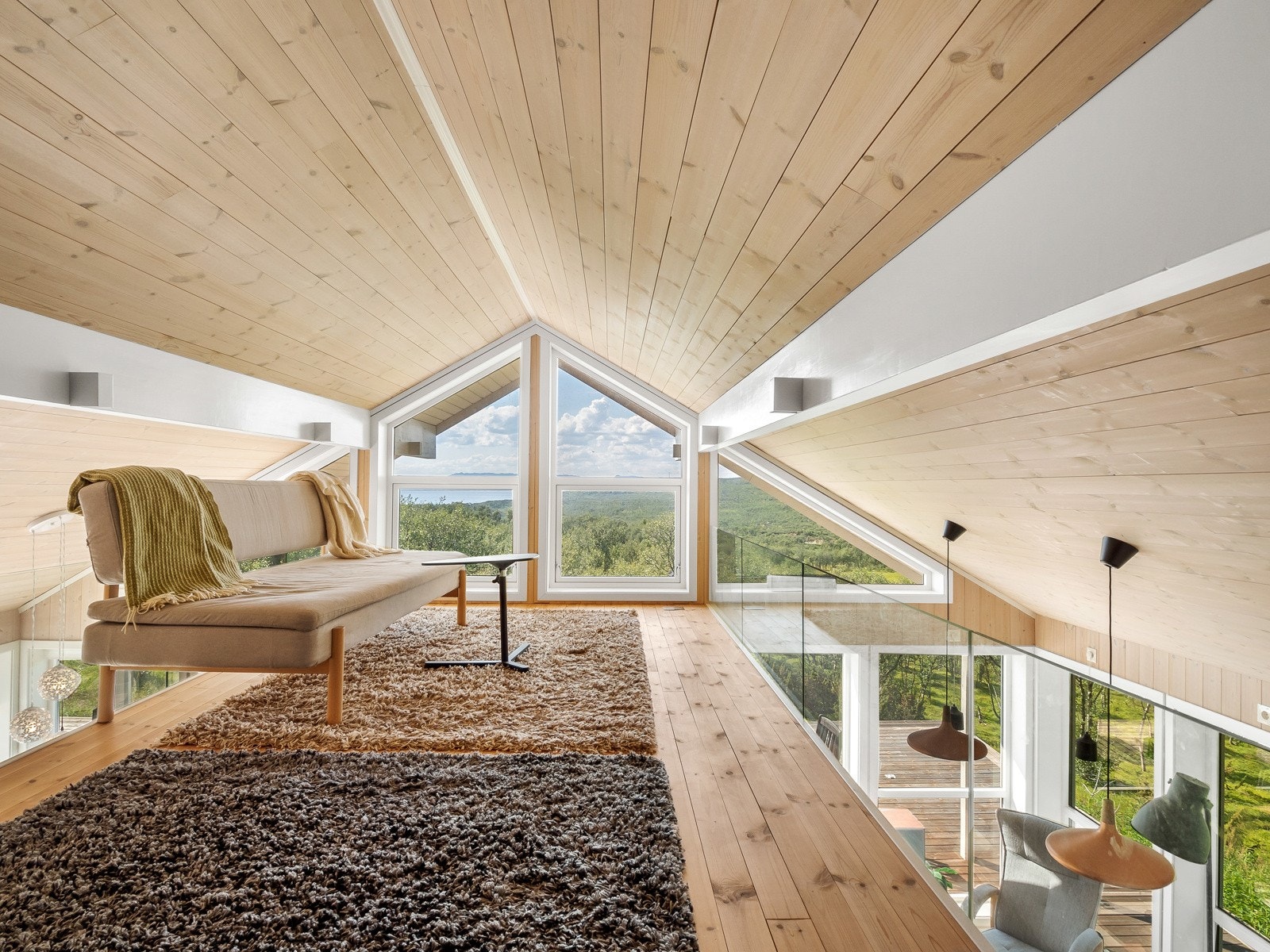 Det er fantastisk utsikt fra hemsen! Galleribilde