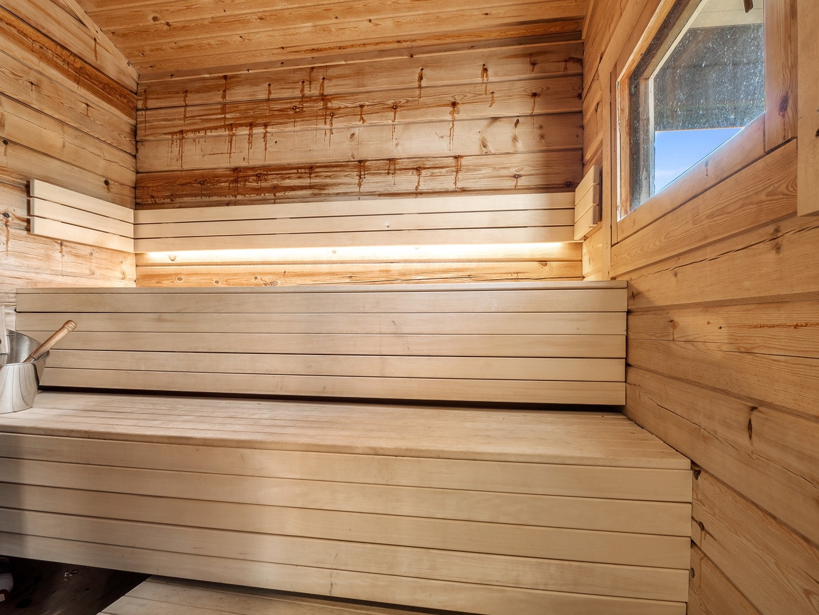 Det er god plass i badstuen Galleribilde