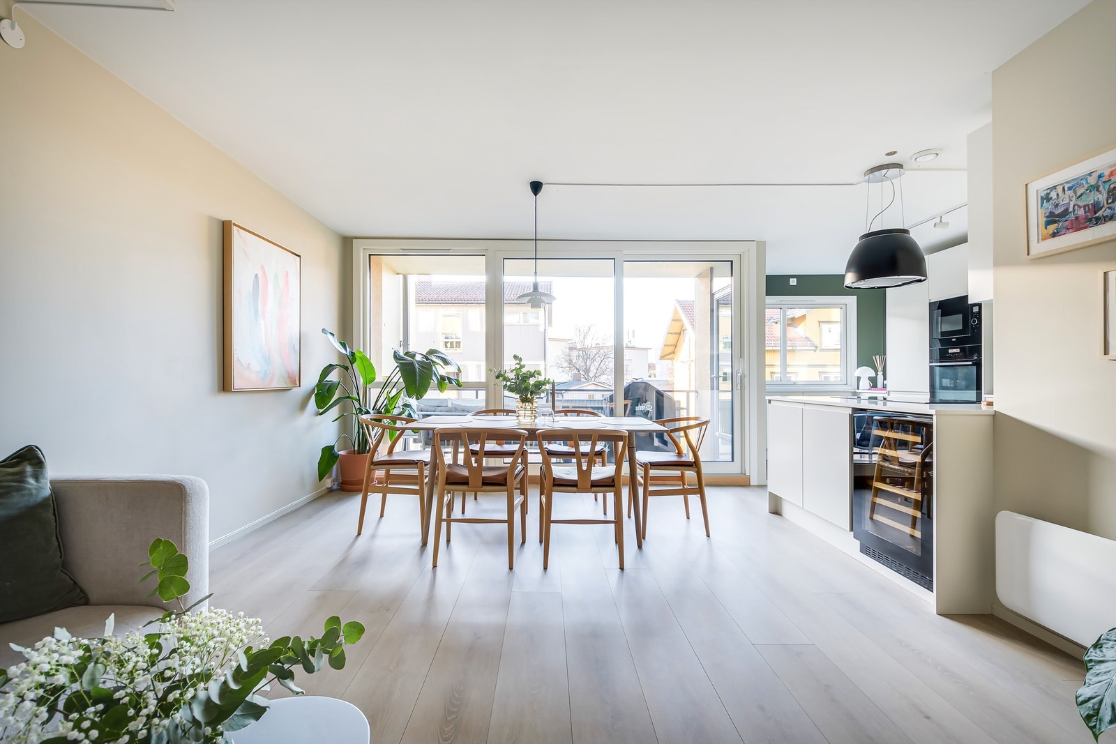 Boligen er svært arealeffektiv som gjør det lett å innrede Galleribilde