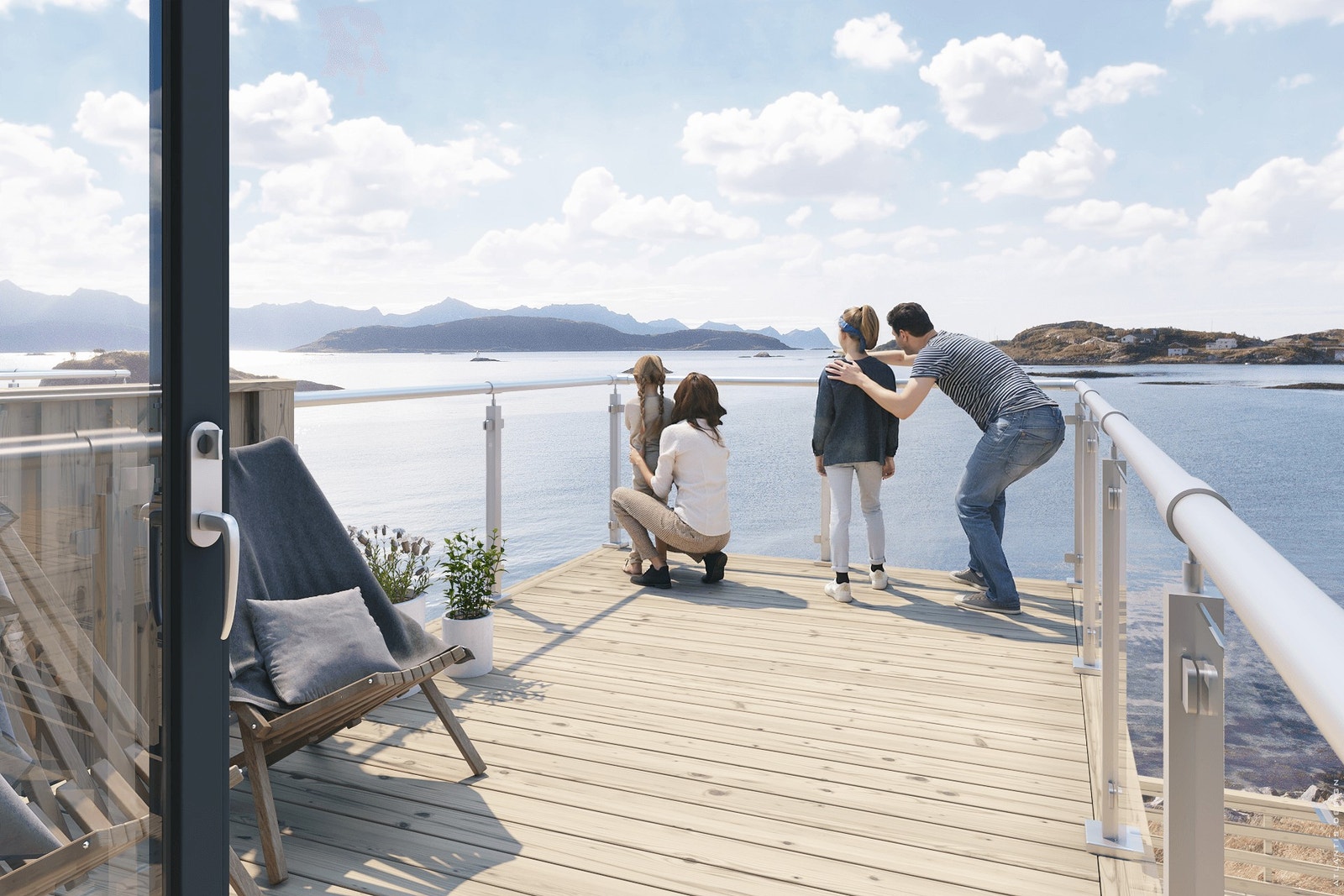 Utsikt mot Senja Galleribilde