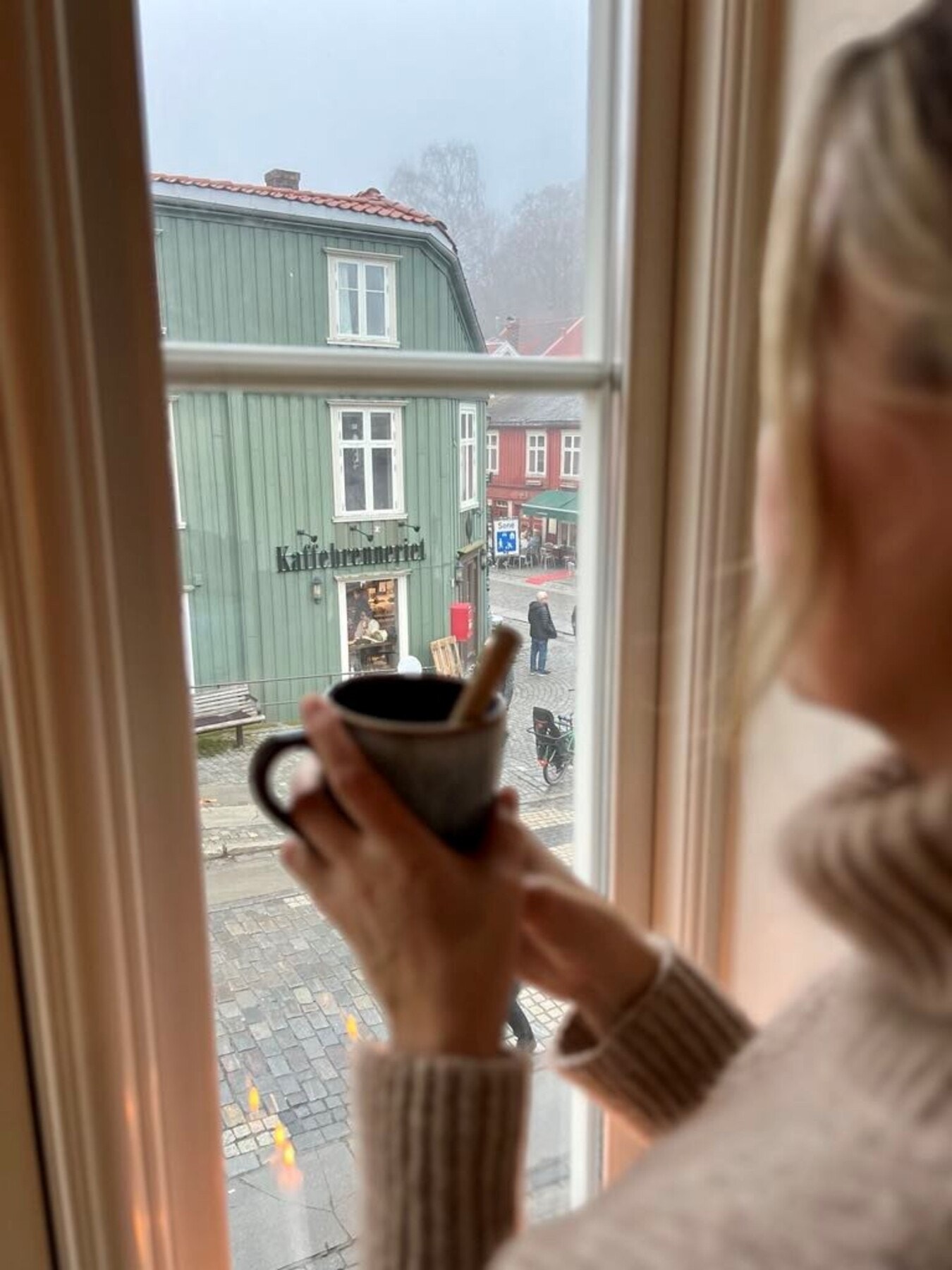 Her bor du stille, men meget sentralt, med alle kafeer og restauranter på Bakklandet utenfor døra. Galleribilde