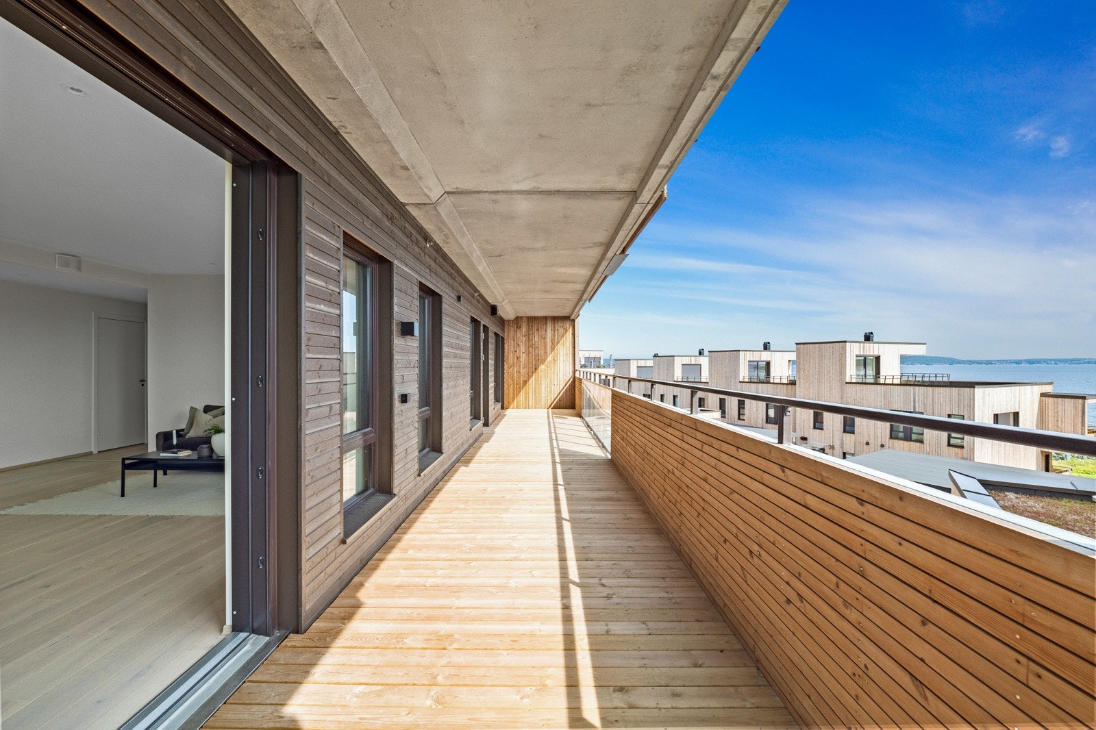 Stor deilig balkong på hele 29,5 kvm Galleribilde