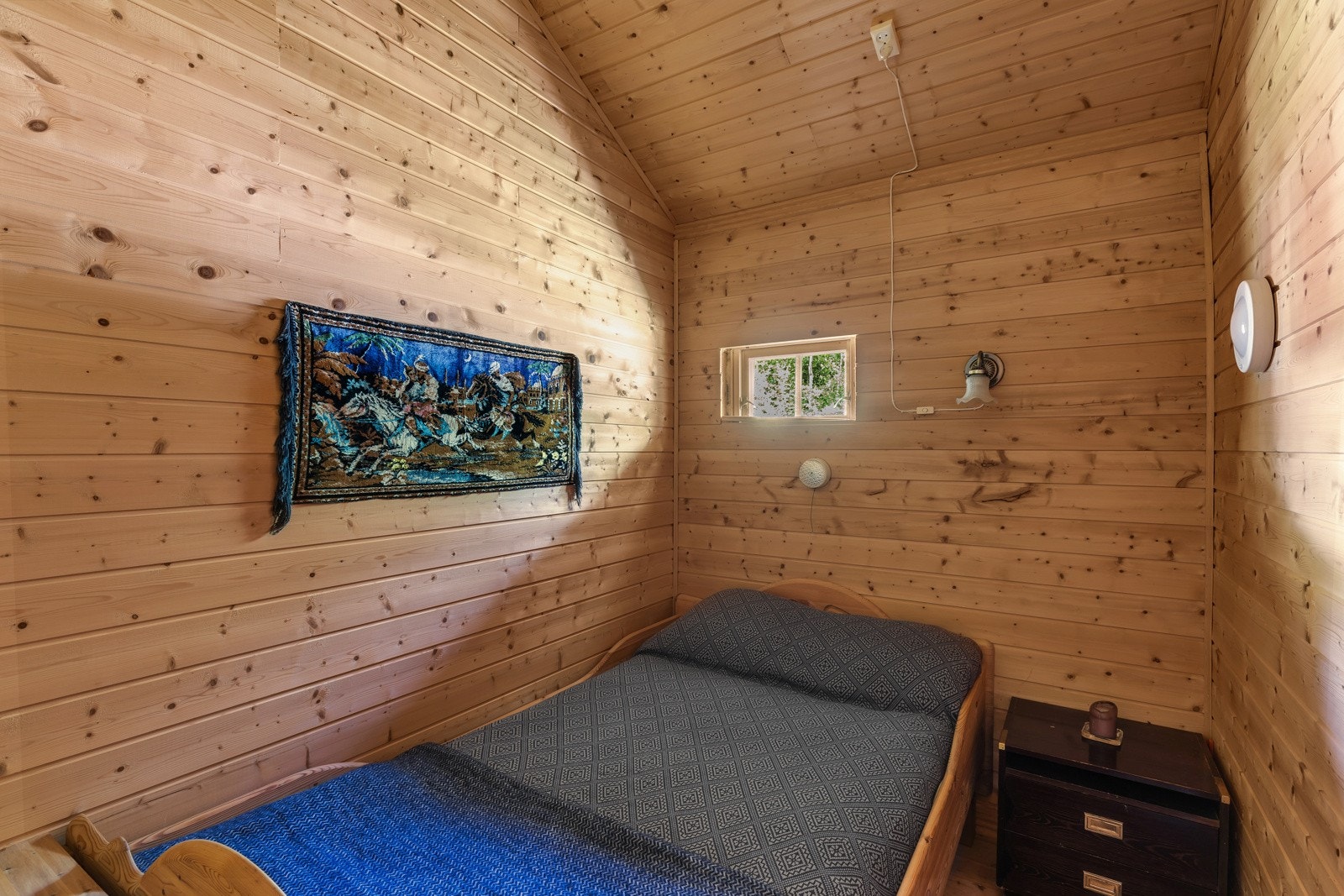 Soverom 3 på 4,5kvm, plass til stor seng og litt garderobe. Galleribilde