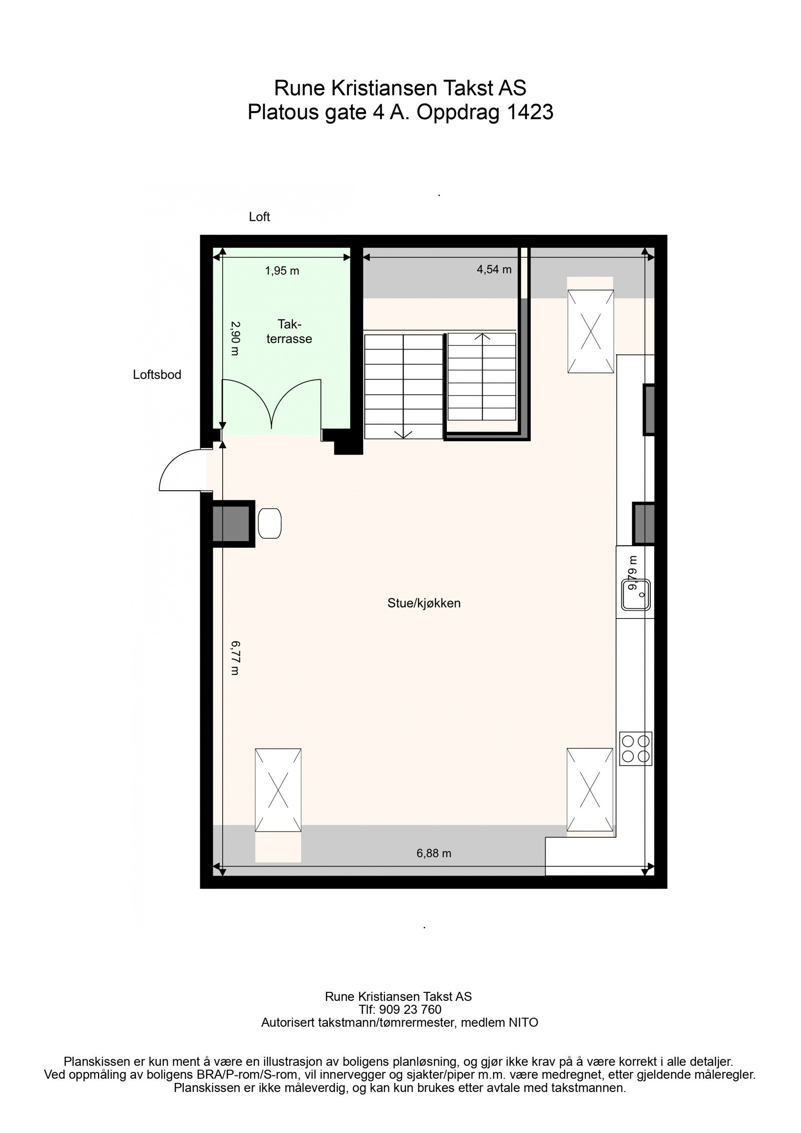 Borettslaget praktiserer ikke forkjøpsrett. Galleribilde