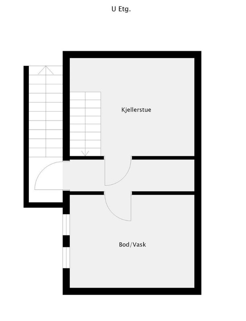 Plantegning kjeller Galleribilde