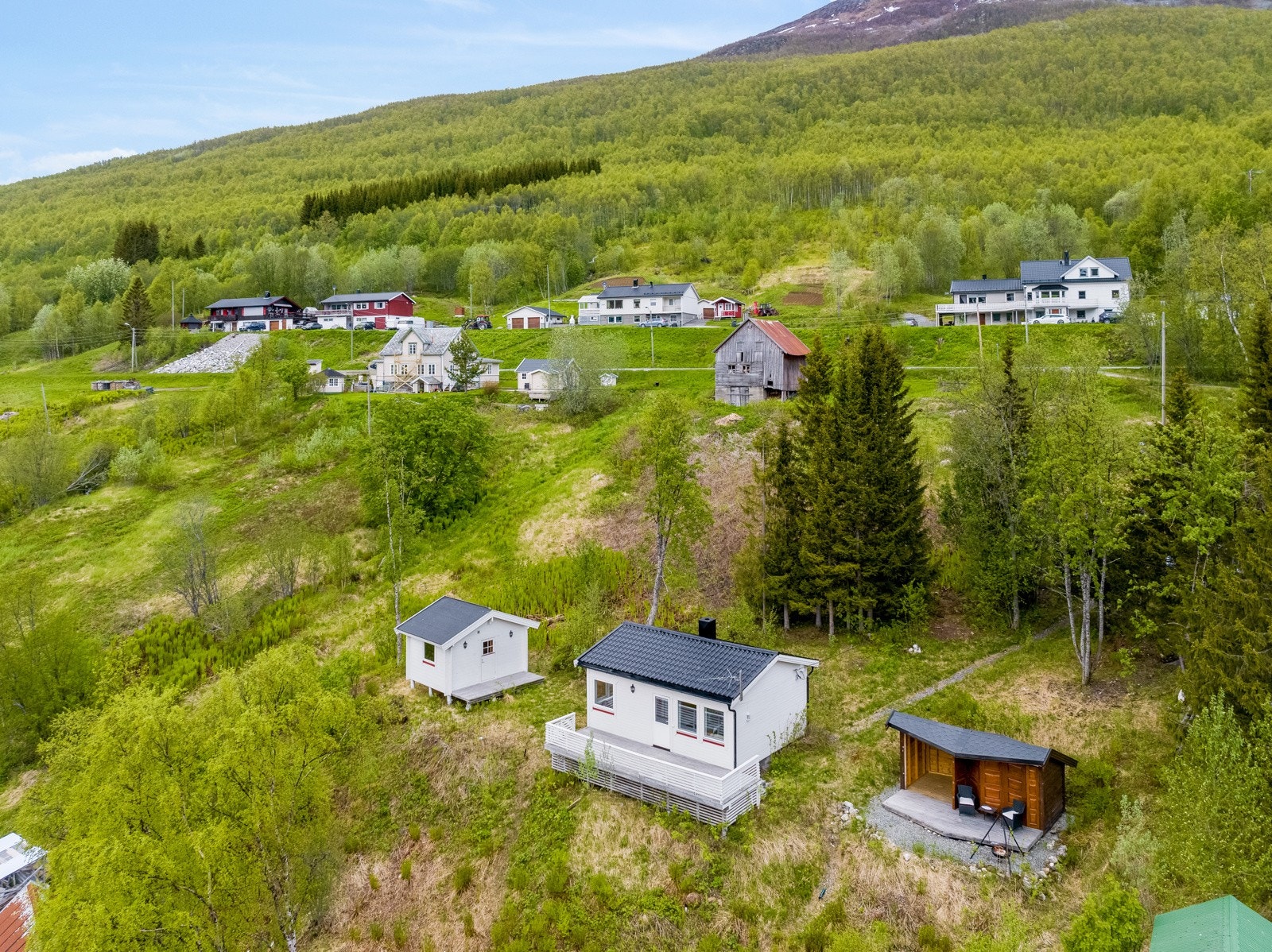 Hytte, anneks og gapahuk Galleribilde