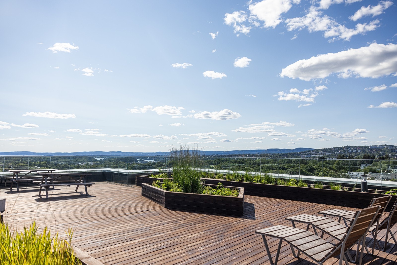 Felles takterrasse Galleribilde