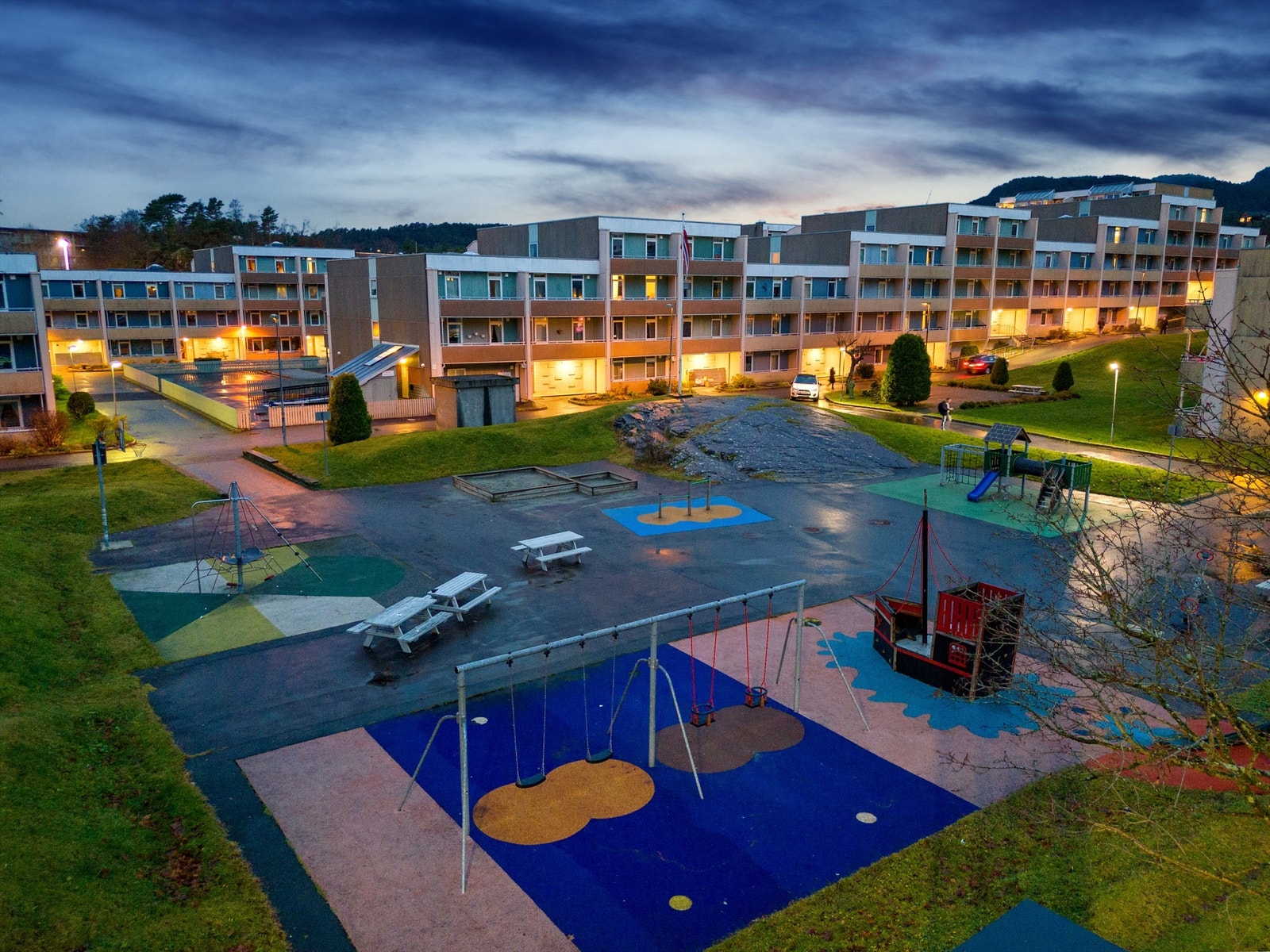 Trygg og god lekeplass for de minste beboerne Galleribilde