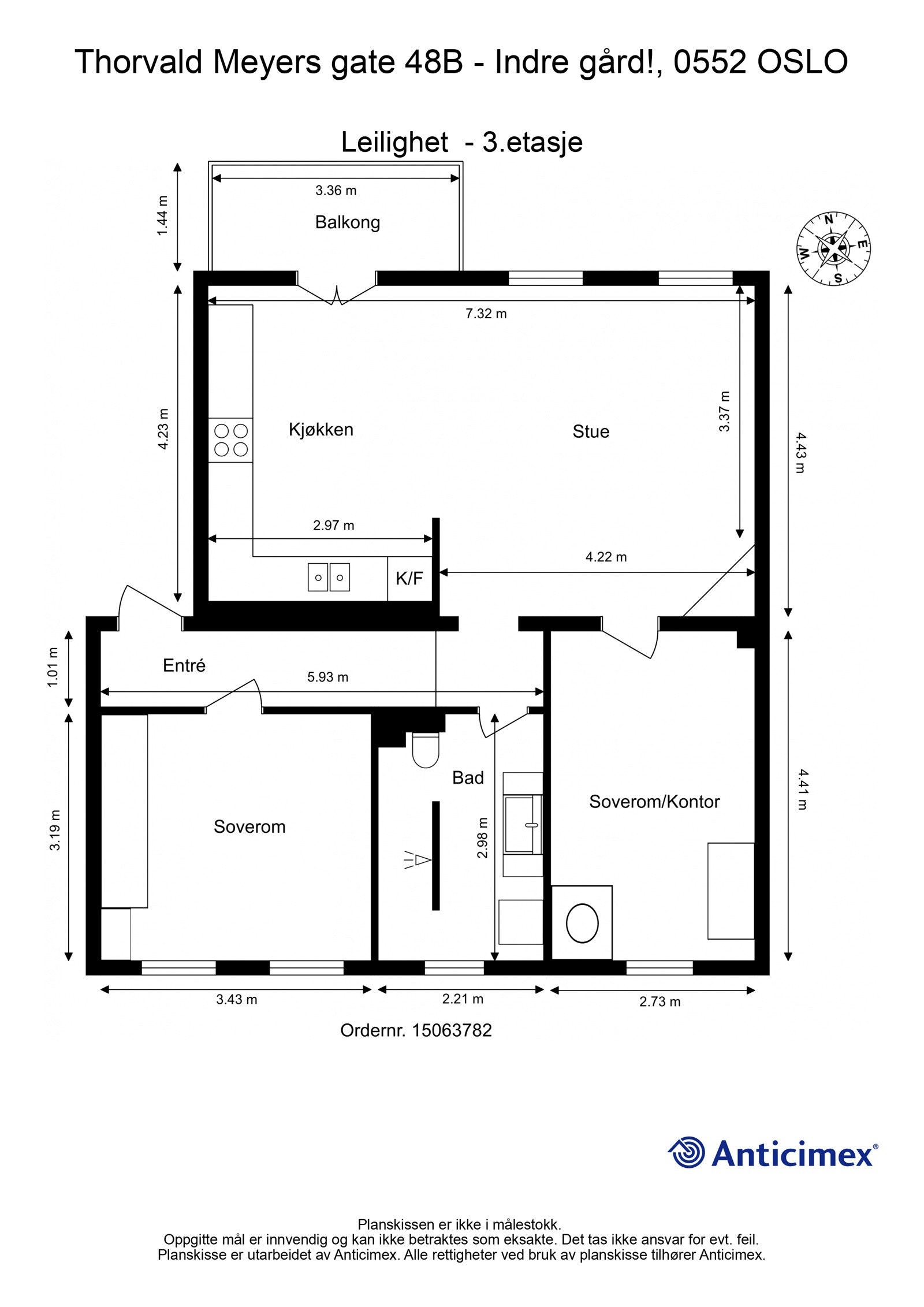 Planskisse Galleribilde
