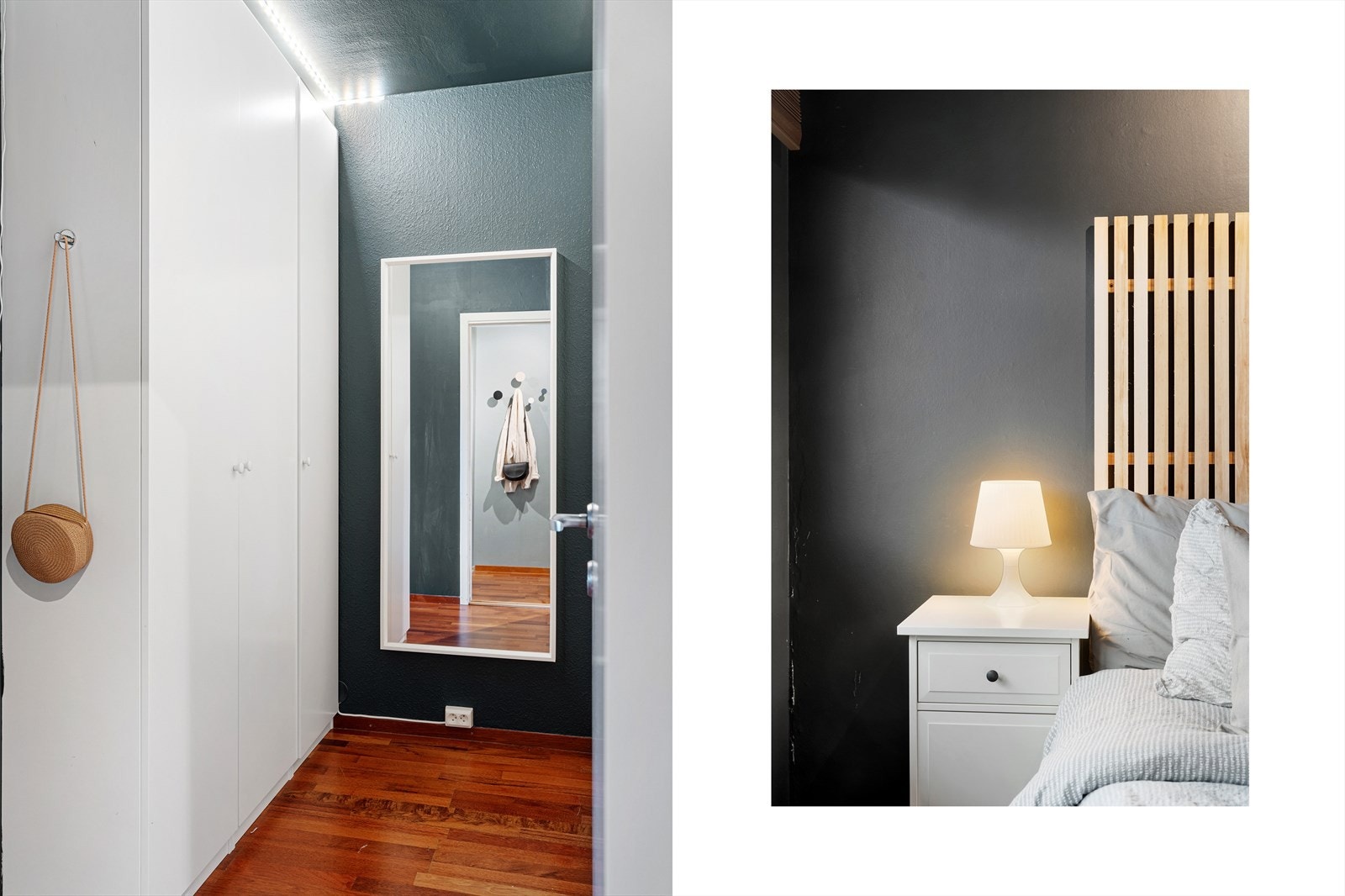 God garderobeplass på soverommet Galleribilde