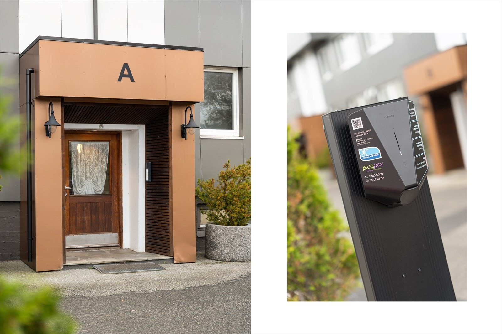 Borettslaget har lademuligheter Galleribilde