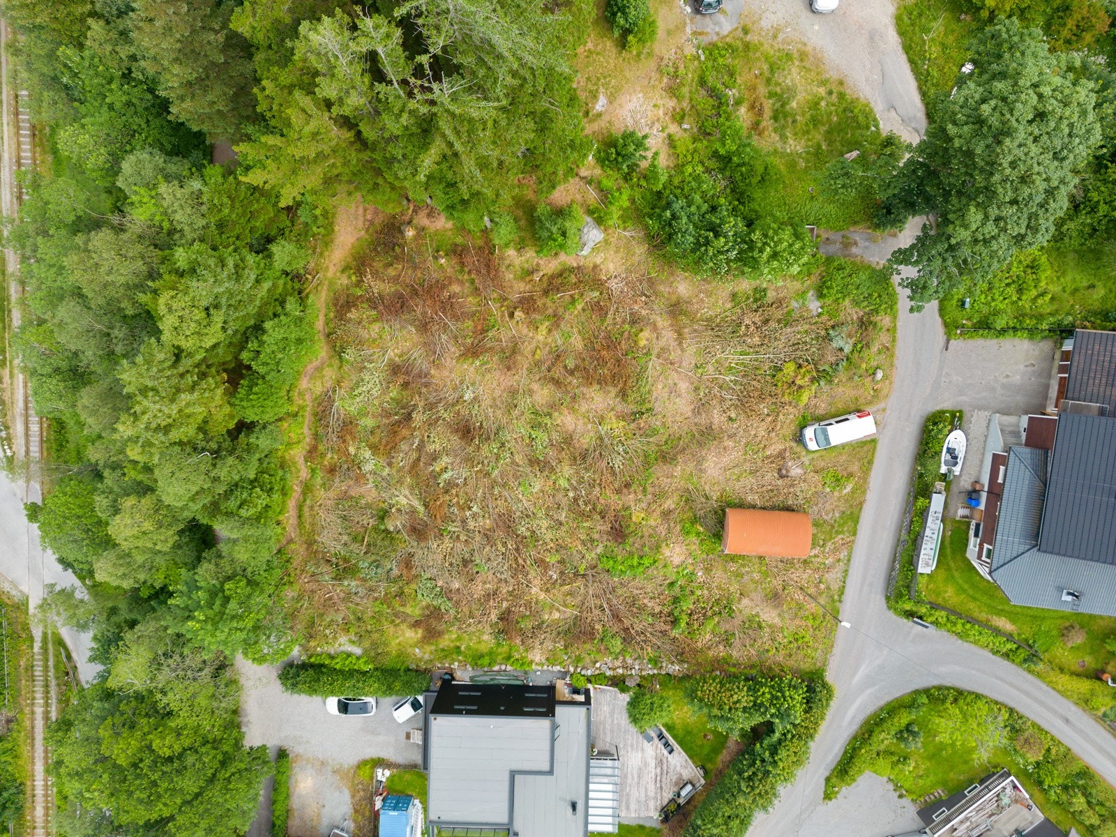 To tomter på 642 kvm og 652 kvm. Galleribilde