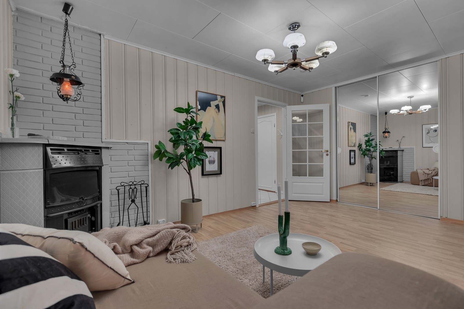 En super plass for TV-stue og for opphold når barna får besøk Galleribilde