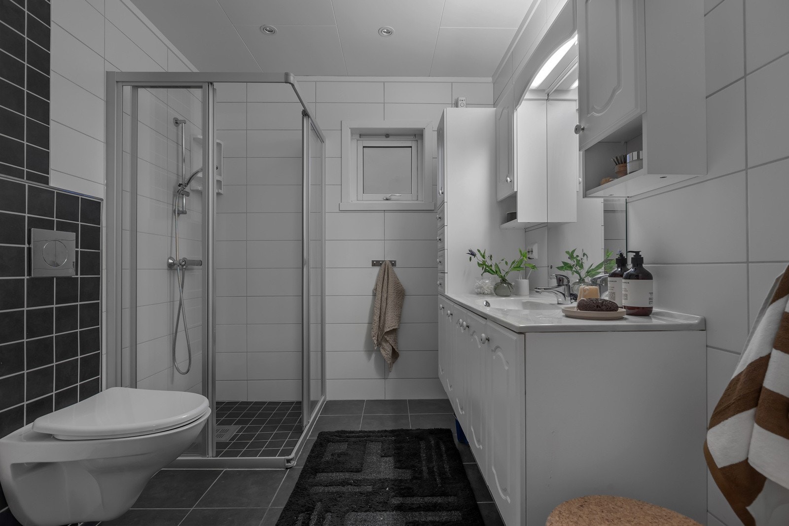 Badet er nett og effektivt Galleribilde