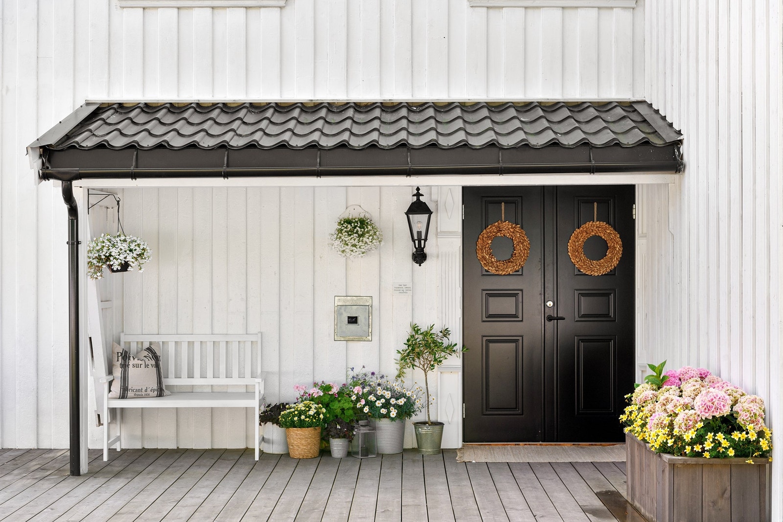 Et tiltalende og skjermet inngangsparti - Kom inn! Galleribilde