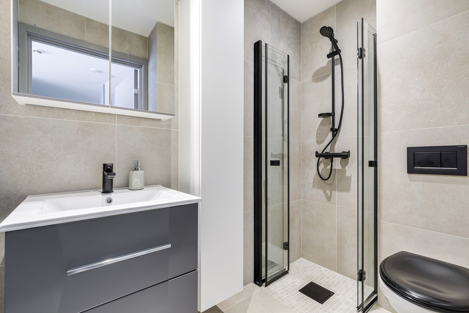 Baderom 2 har den samme fine standarden som baderom 1 Galleribilde