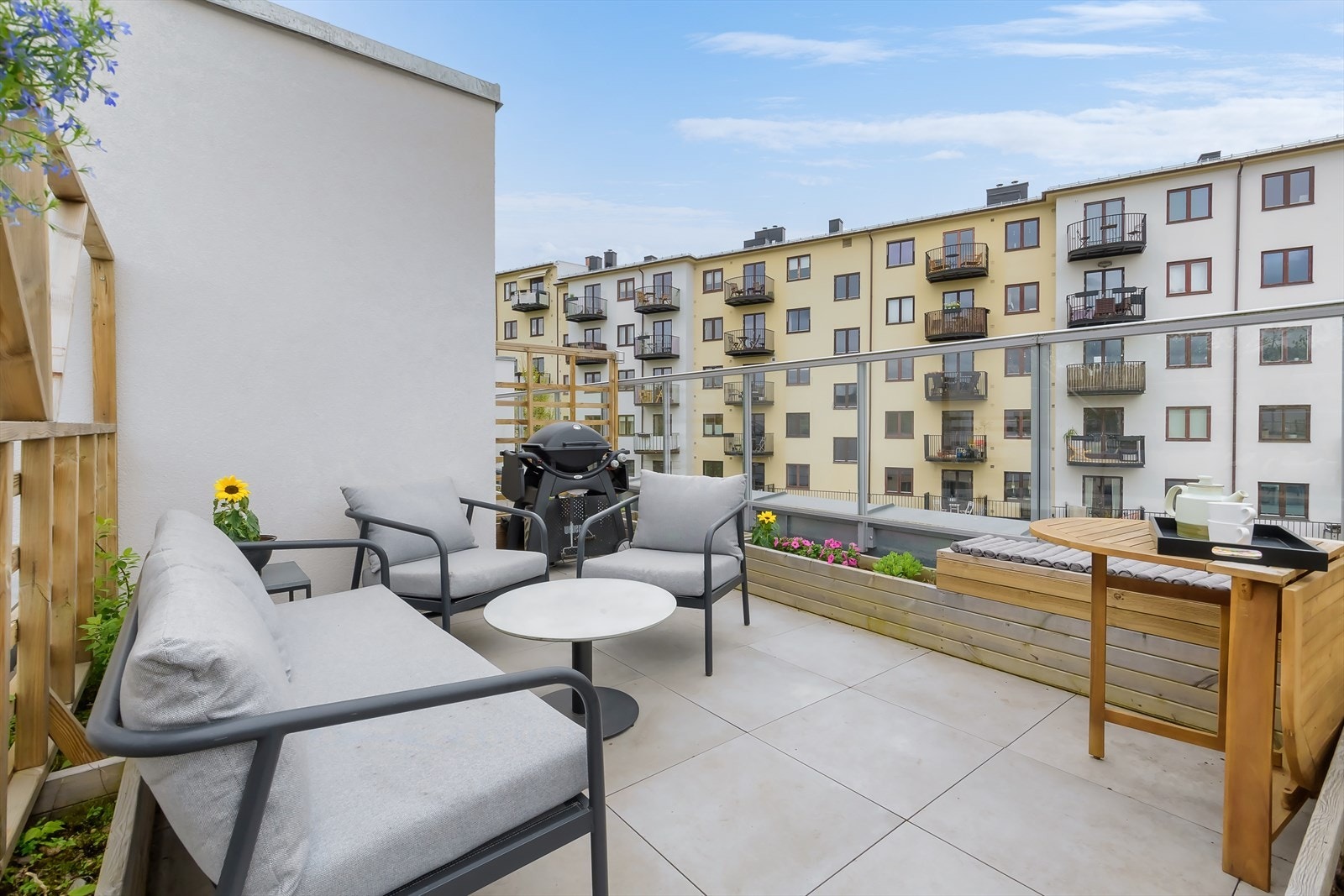 Takparsellen har god plass til flere grupper Galleribilde