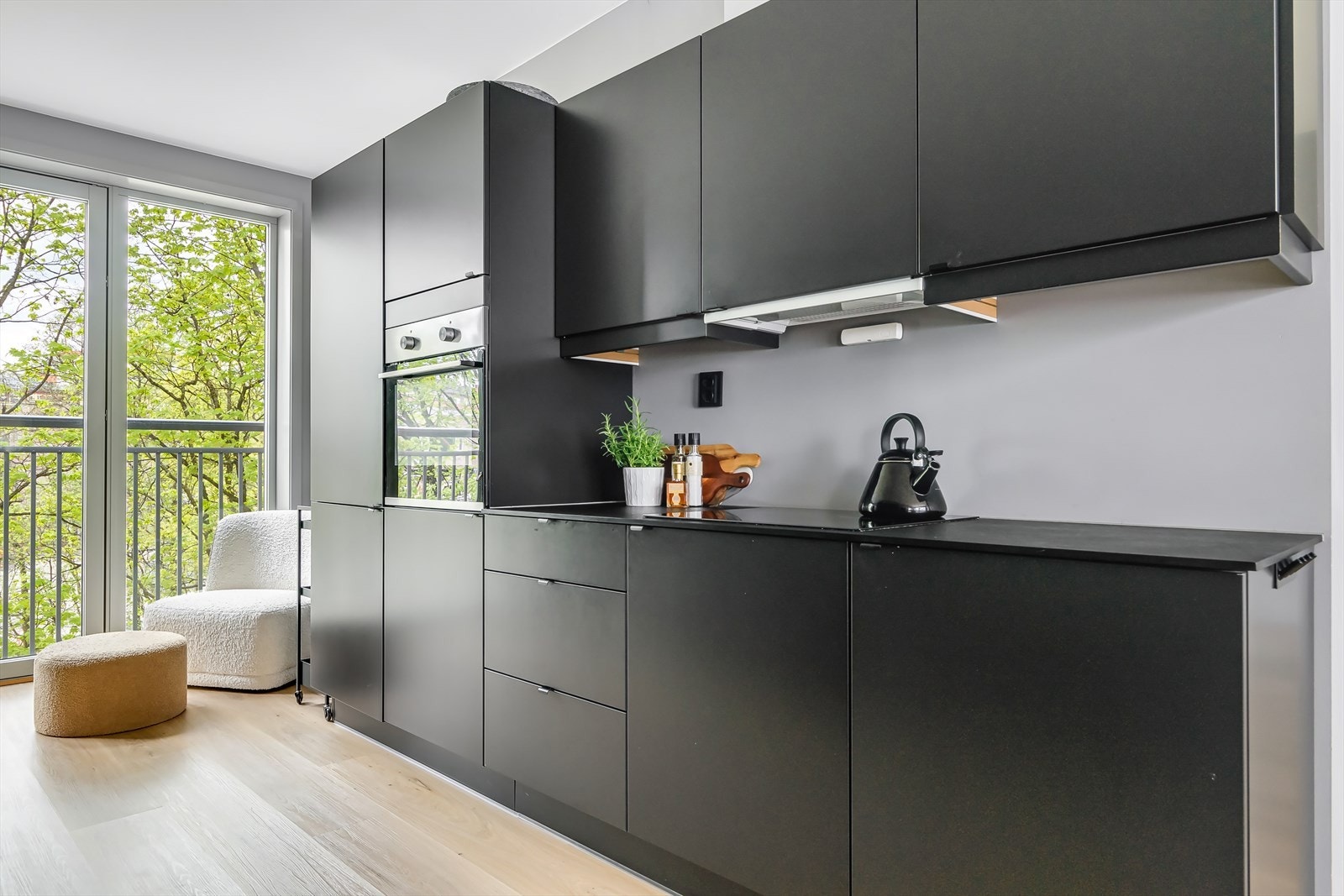 Alle hvitevarer er integrert og medfølgende Galleribilde