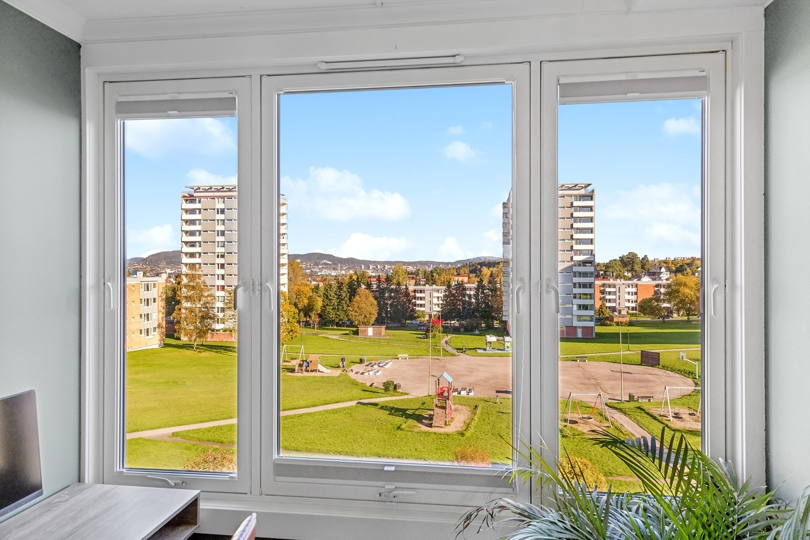 Ingen blokker rett foran. Fritt utsyn! Galleribilde