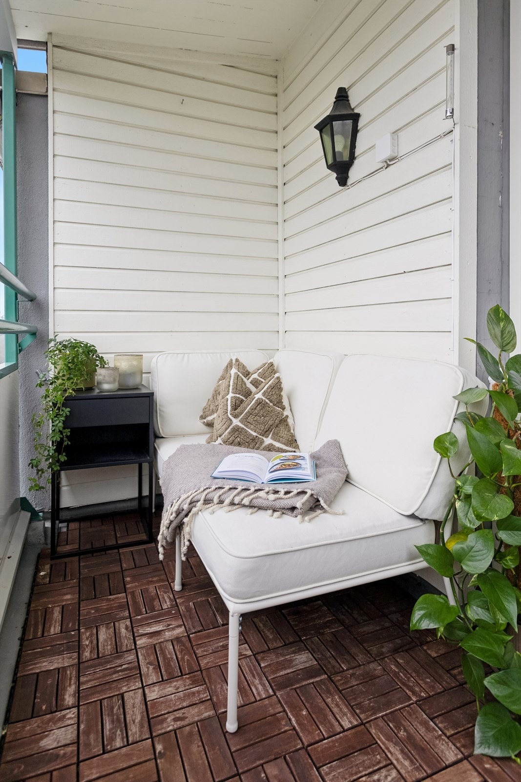 Her kan man nyte flotte sommerdager. Galleribilde