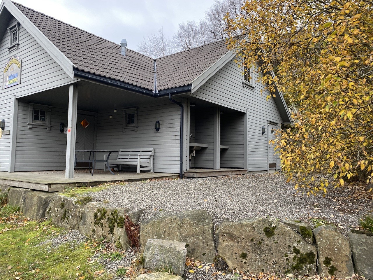 Servicebygget slik det fremstår i dag Galleribilde