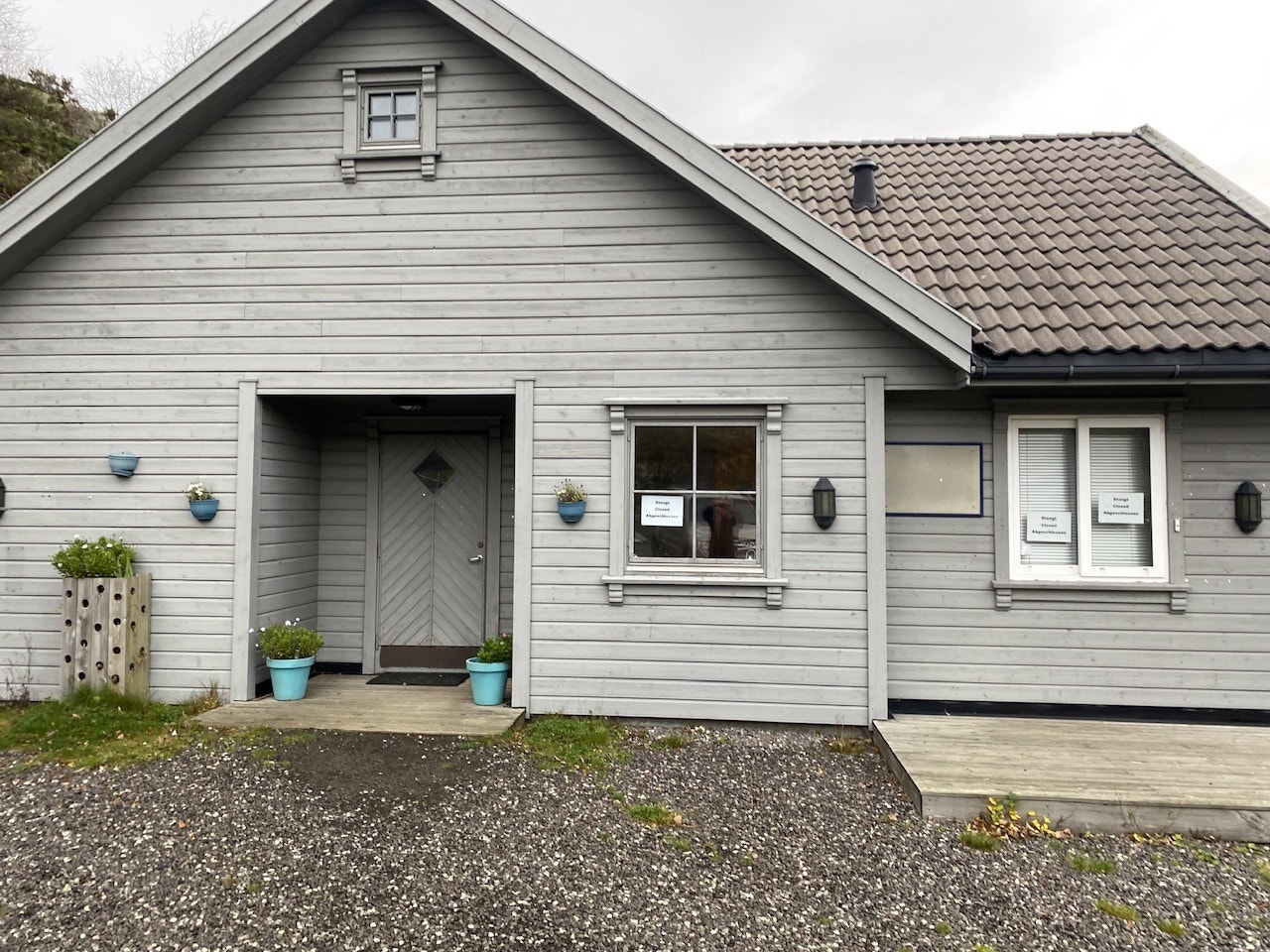 Servicebygget slik det fremstår i dag Galleribilde