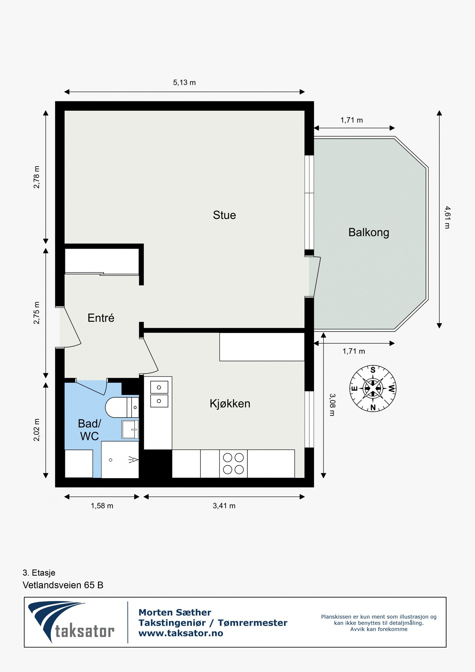 Planskisse. Galleribilde