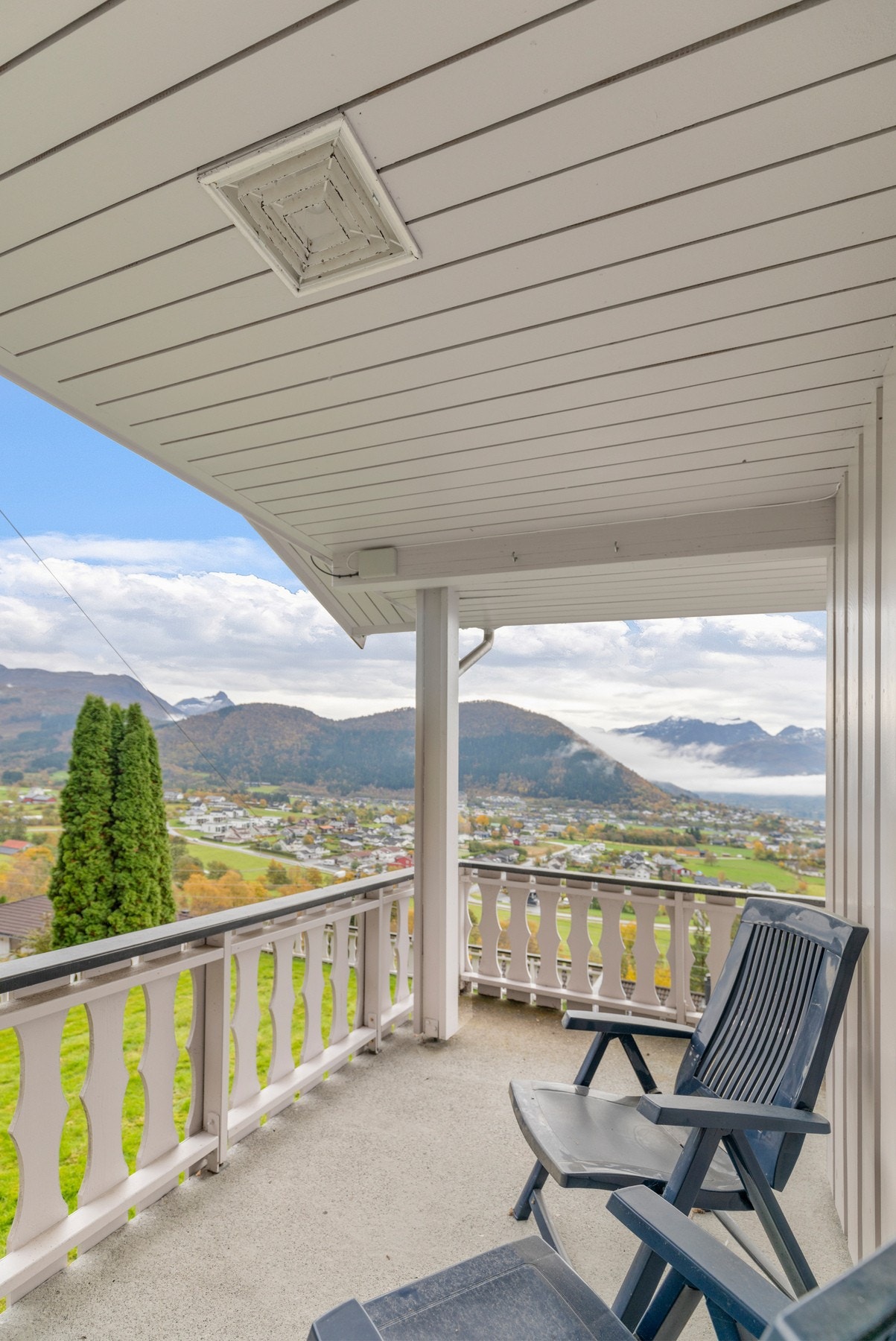 Soverommet har utgang til terrasse. Galleribilde