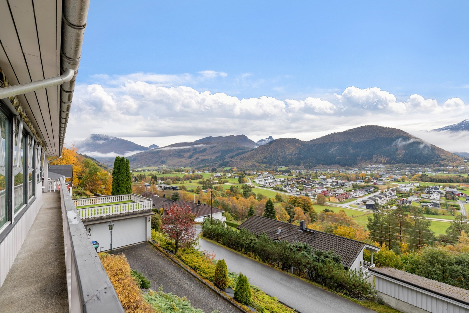 Her kan du nyte panoramautsikt og svært gode solforhold. Galleribilde