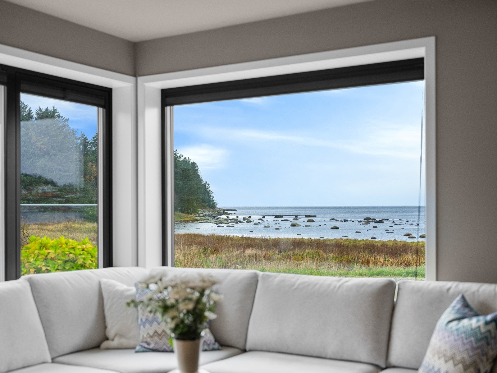 Spektakulær utsikt både når det er sol eller storm Galleribilde