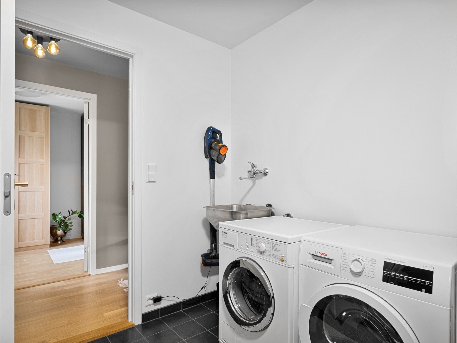 Vaskerom/bi-inngang Galleribilde