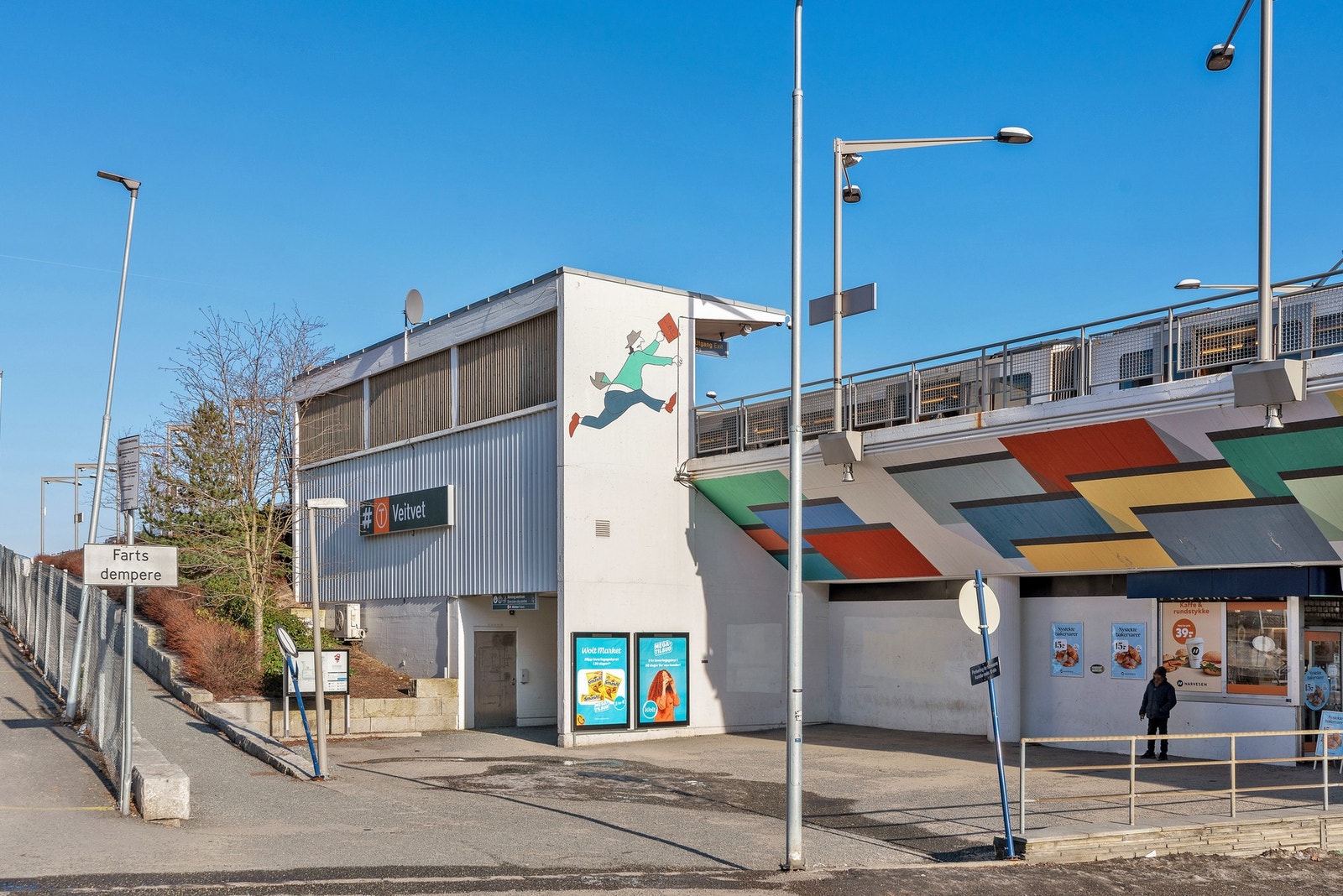 I tillegg er det gangavstand opp til Veitvet T-bane samt bussholdeplasser. Herifra kommer du deg enkelt inn til sentrum på få minutter. Galleribilde