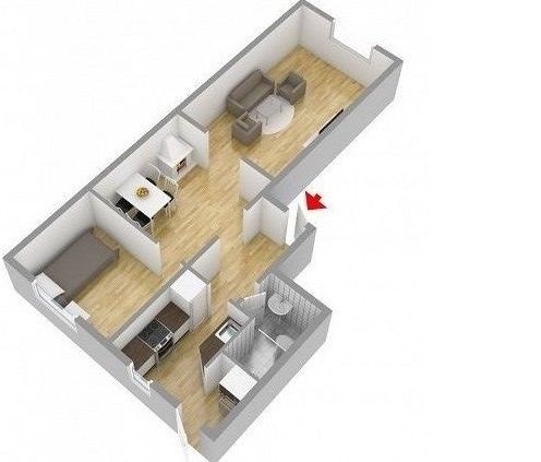 Plantegning 3D Galleribilde