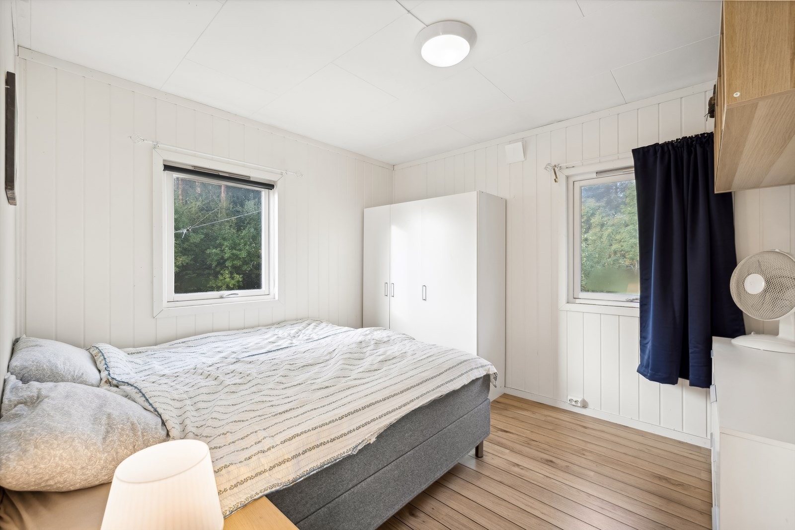 Dette fremstår naturlig som hovedsoverom med god plass. Galleribilde