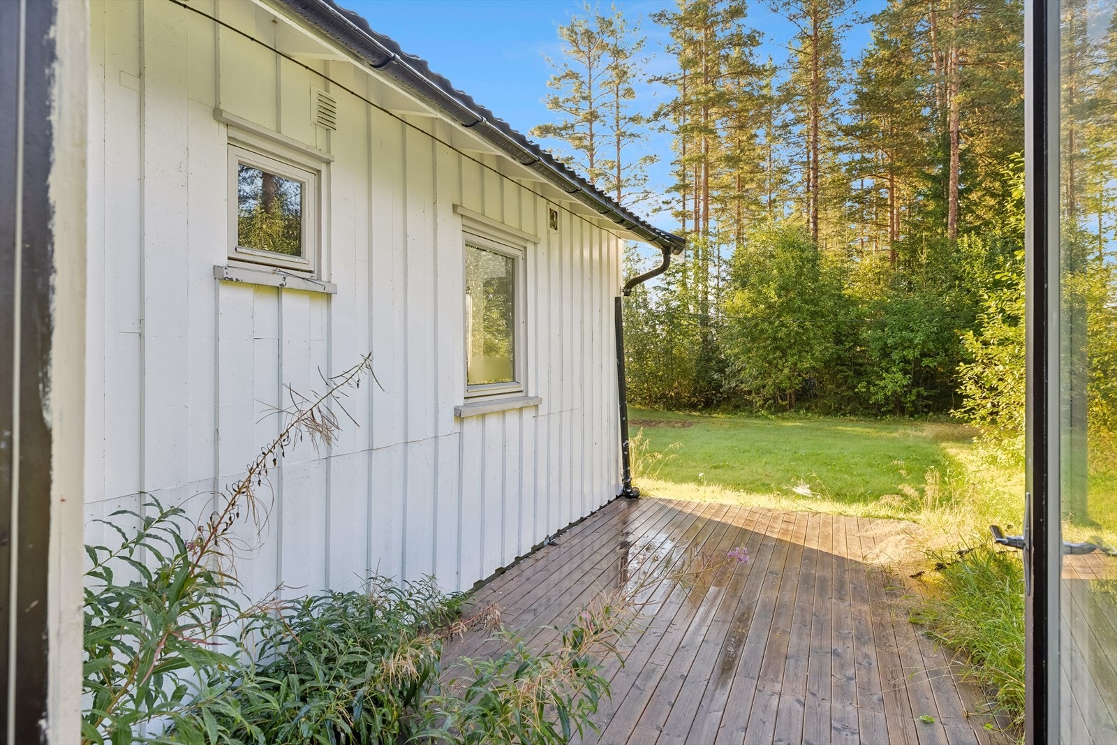 Videre er det utgang til platting. Galleribilde