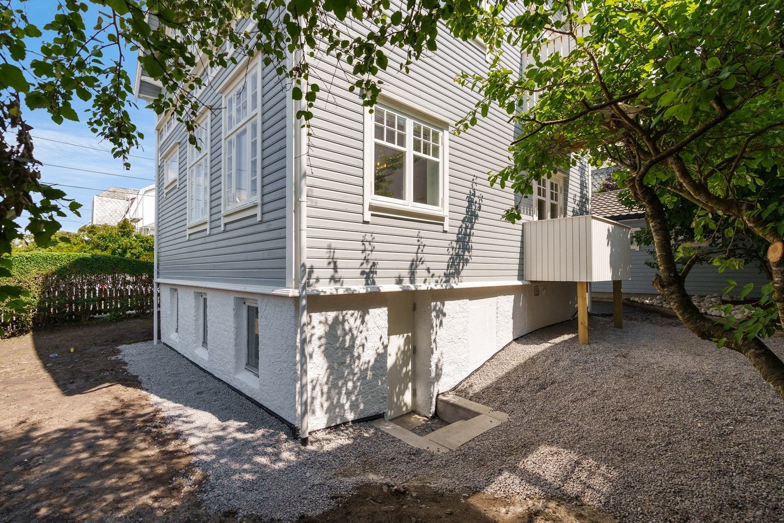 Tomten er usjenert og skjermet Galleribilde