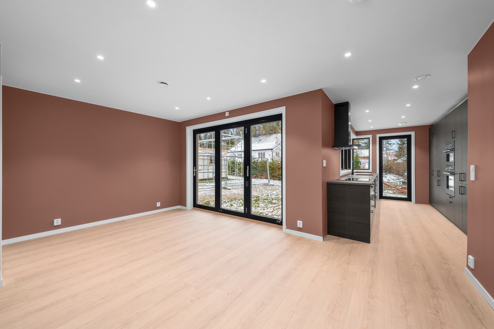 Illustrasjonsbilde -Stue/køkken plan 1 Galleribilde