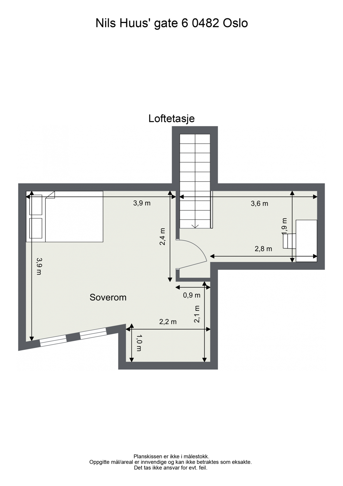 Plan 2 (loftetasje). Galleribilde